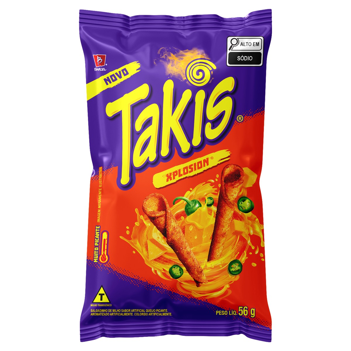 Salgadinho Takis  Xplosion 56g