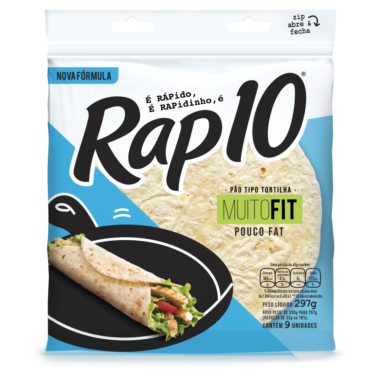 Massa Bimbo Rap 10 297g