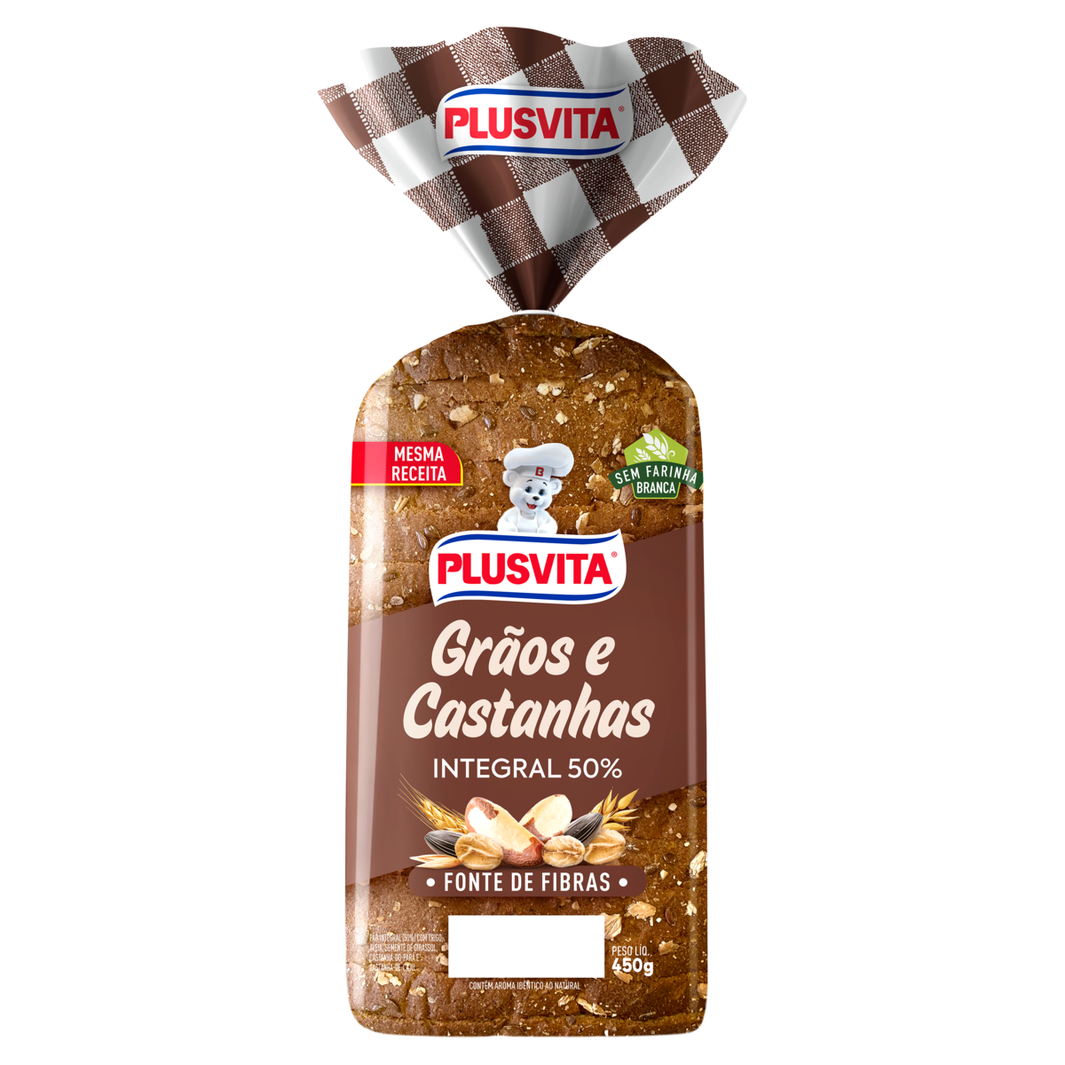 Pao Plus Vita 450g