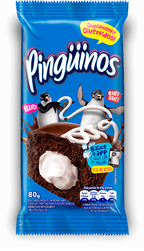 Bolo Pinguinos 80g
