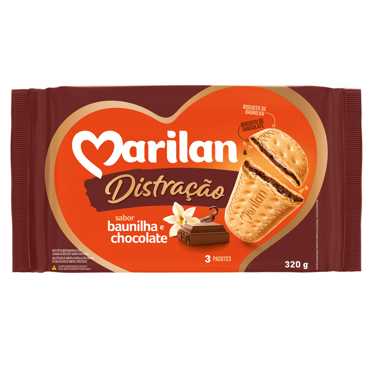 Biscoito Distracao Marilan 320g