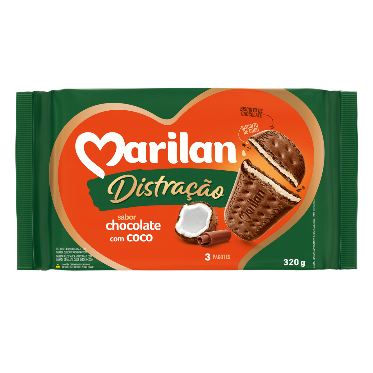 Biscoito Distracao Marilan 320g