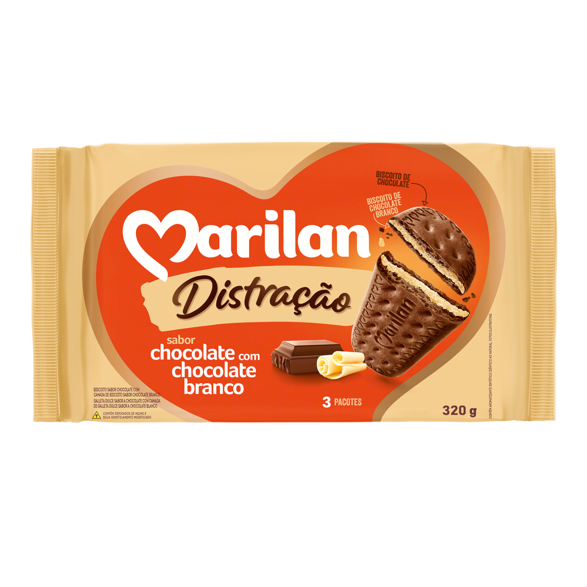 Biscoito Distracao Marilan 320g