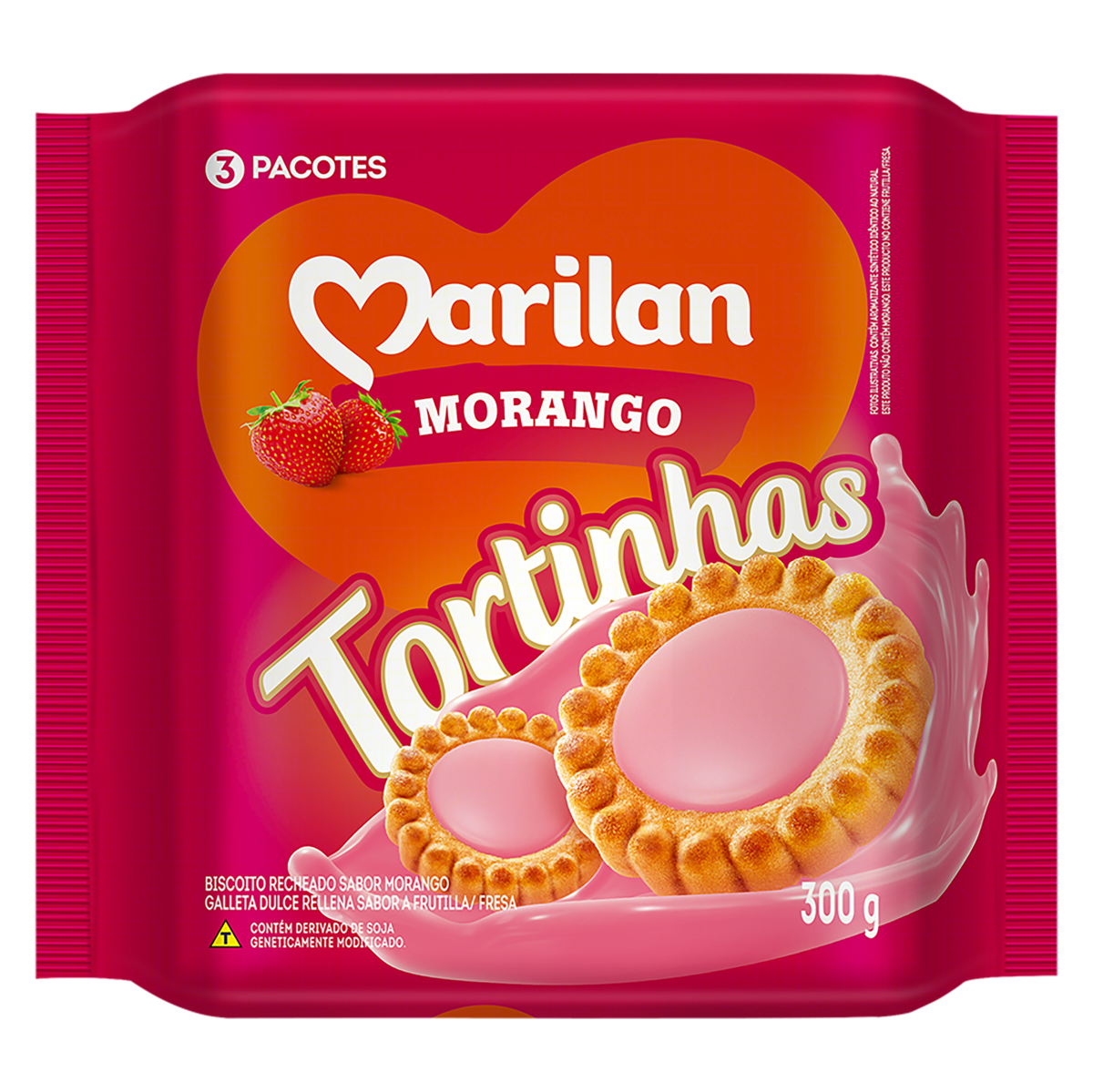 Biscoito Tortinha Marilan 300g
