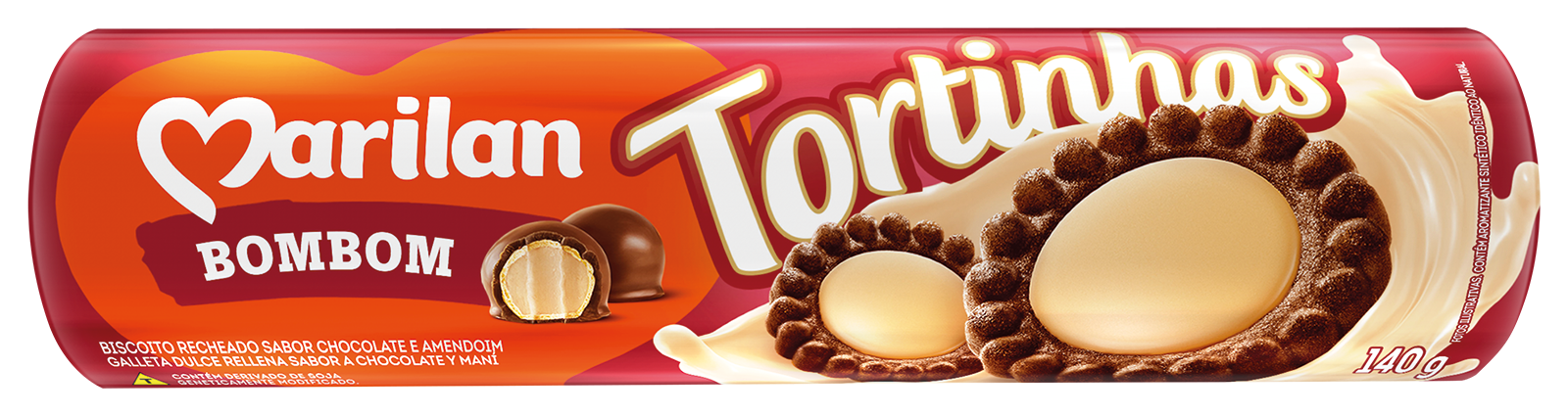 Biscoito Tortinha Marilan 140g