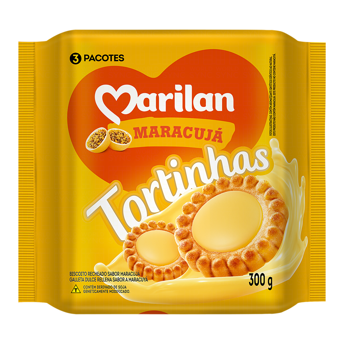 Biscoito Tortinha Marilan 300g
