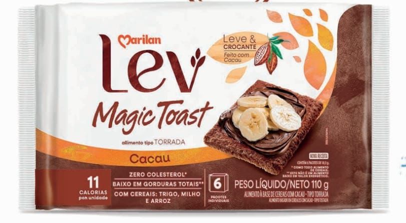 Torrada Lev Magic Toast Marilan 110g