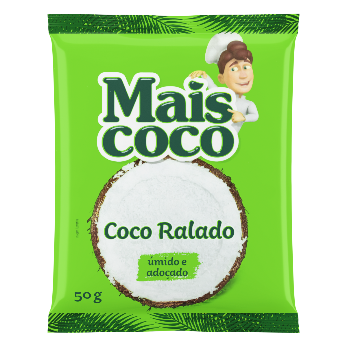 Coco Ralado Mais Coco 50g