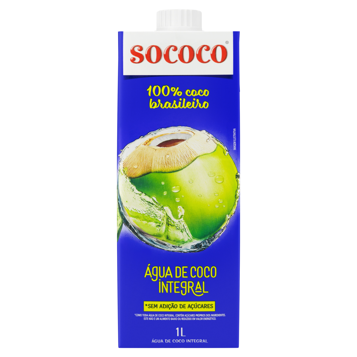 Agua De Coco Sococo Tp 1l