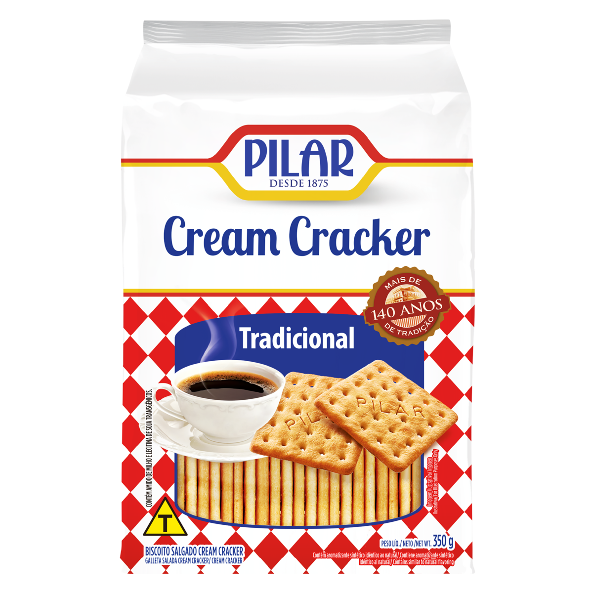 Cream Cracker Pilar 350g