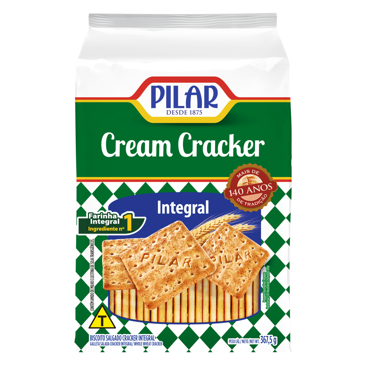 Cream Cracker Pilar 367g