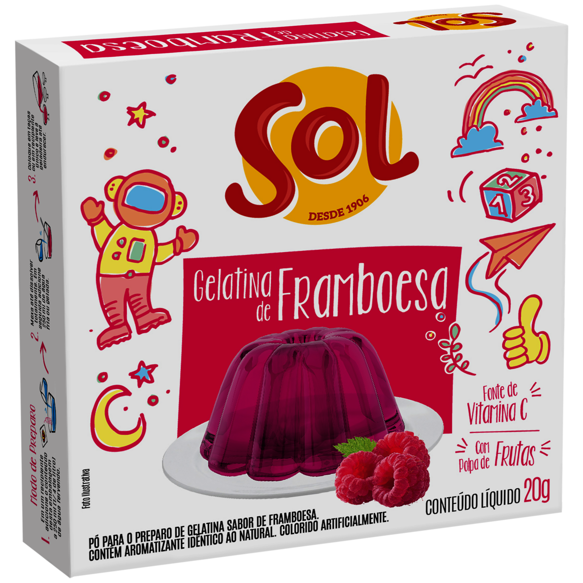 Gelatina Po Sol 20g