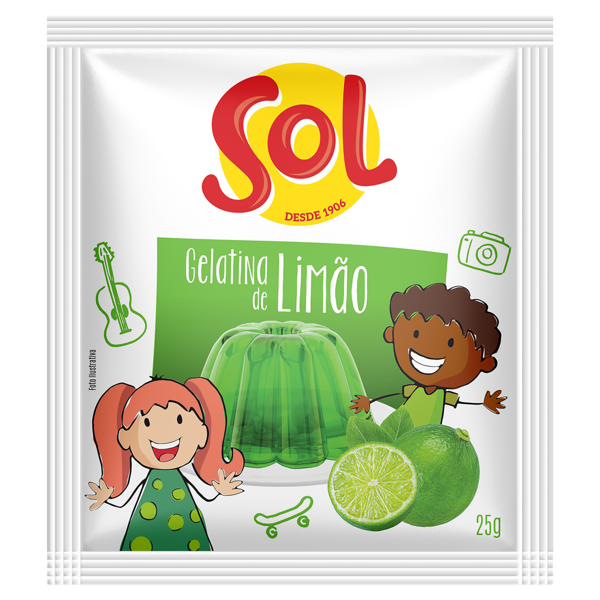 Gelatina Po Sol 20g