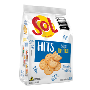 Salgadinho Hits Sol 80g