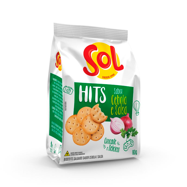 Salgadinho Hits Sol 80g