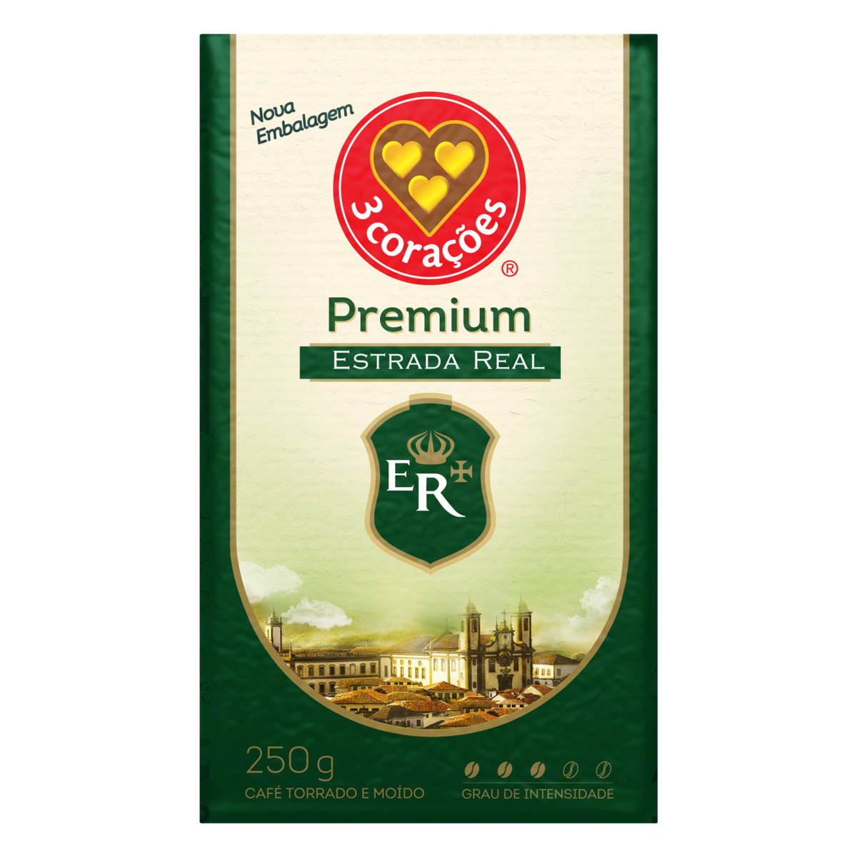 Cafe a Vacuo 3 Coracoes 250g
