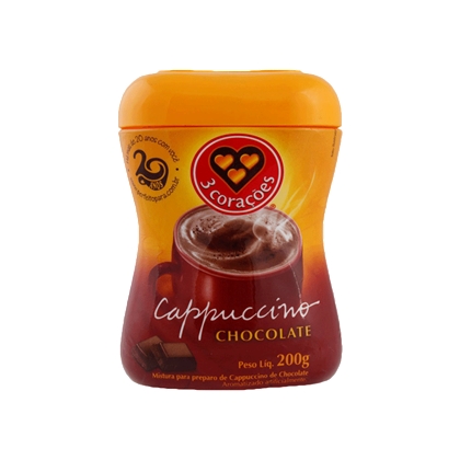 Cappuccino 3 Coracoes 200g