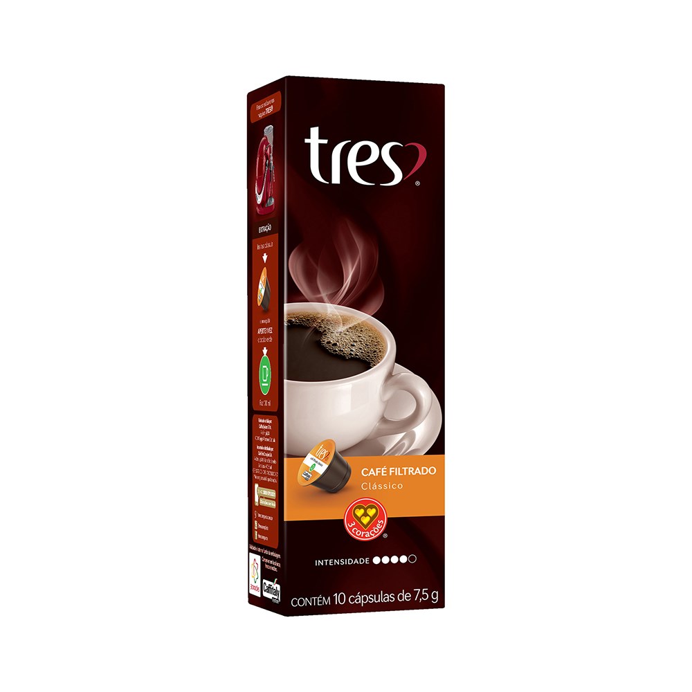 Cafe 3 Cor Capsula C/10 75g
