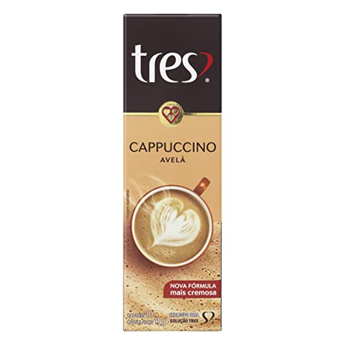 Cafe 3 Cor Capsula Cappuccino C/10 110g