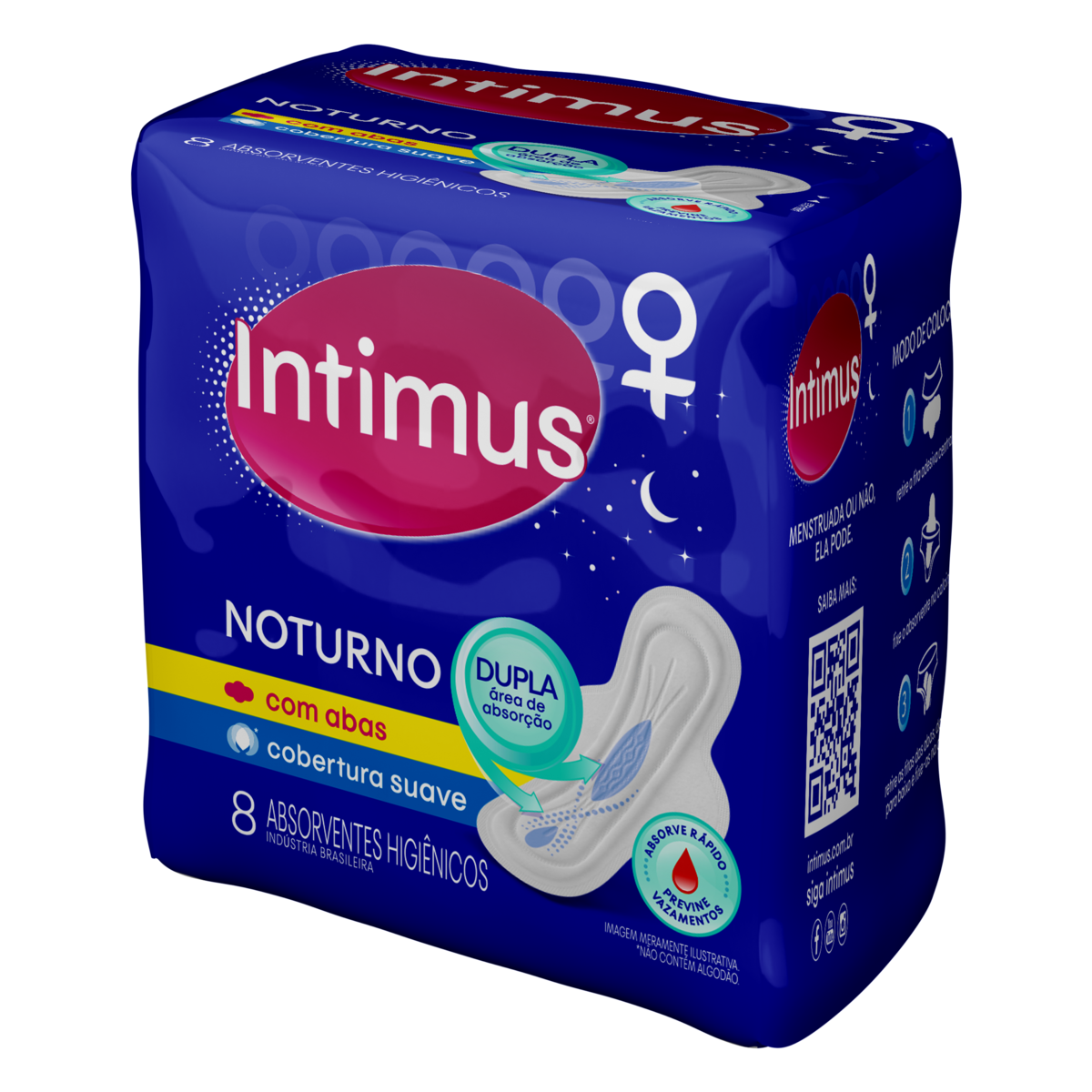 Absorvente Intimus Noturno 8un