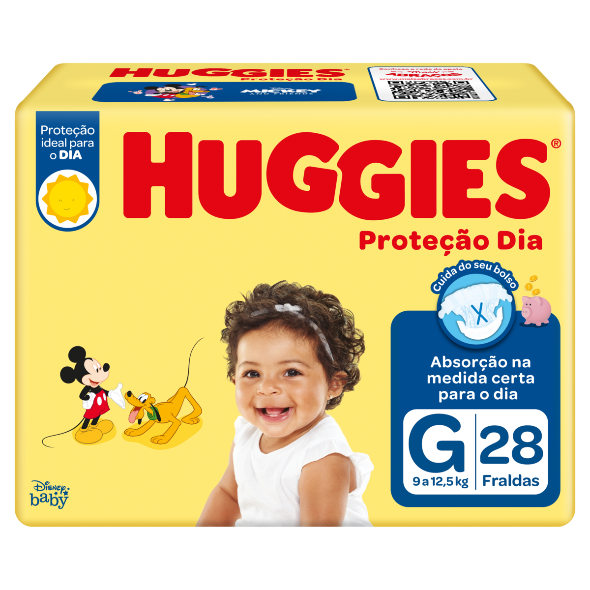 Fralda Descartavel Huggies g 28un