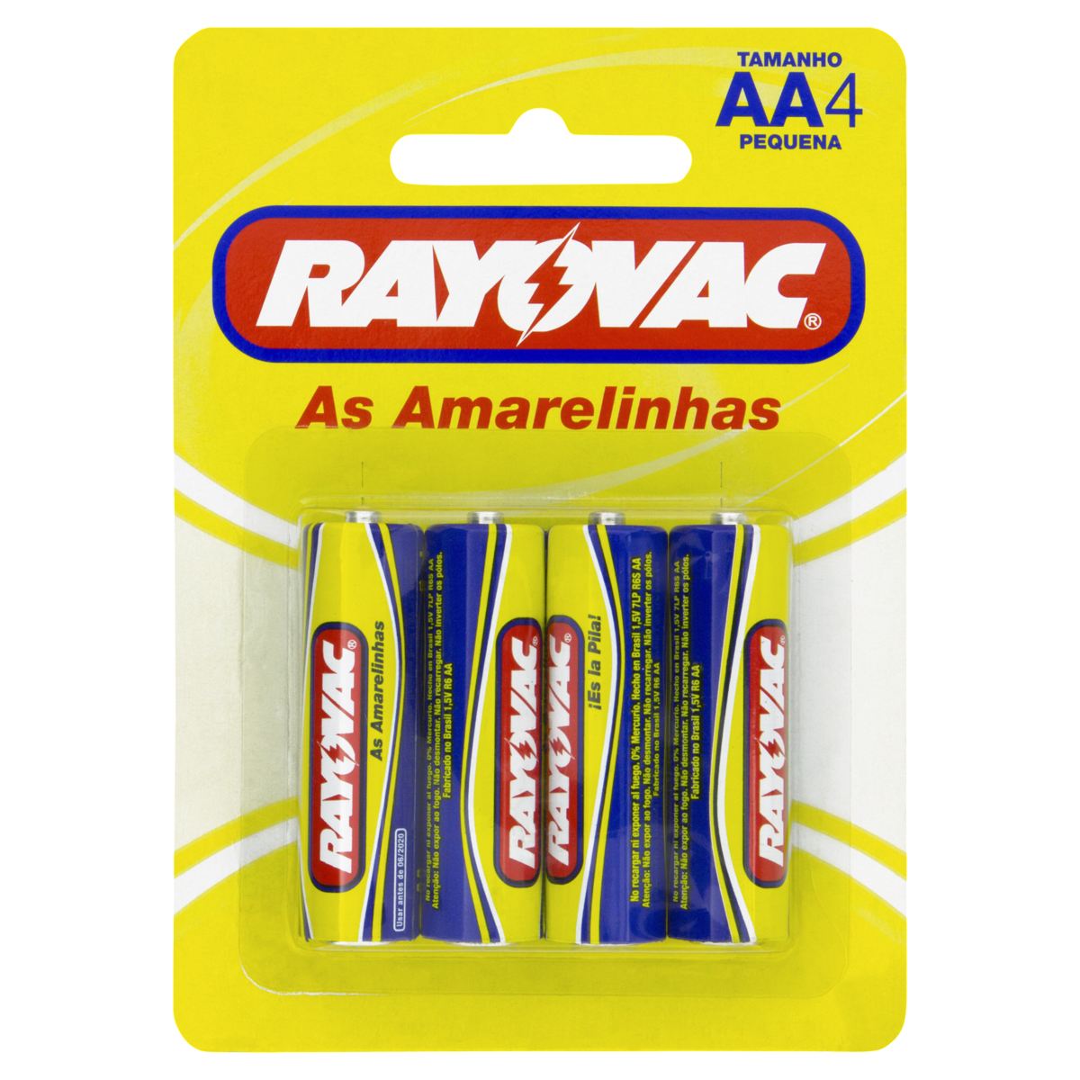 Pilha Rayovac C/4