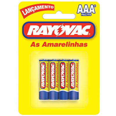 Pilha Comum Rayovac C/4