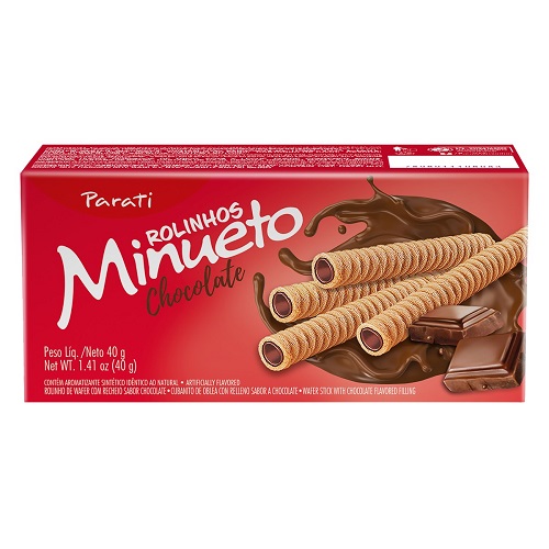 Rolinho Parati Wafer Minueto 40g