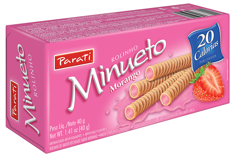 Rolinho Parati Wafer Minueto 40g