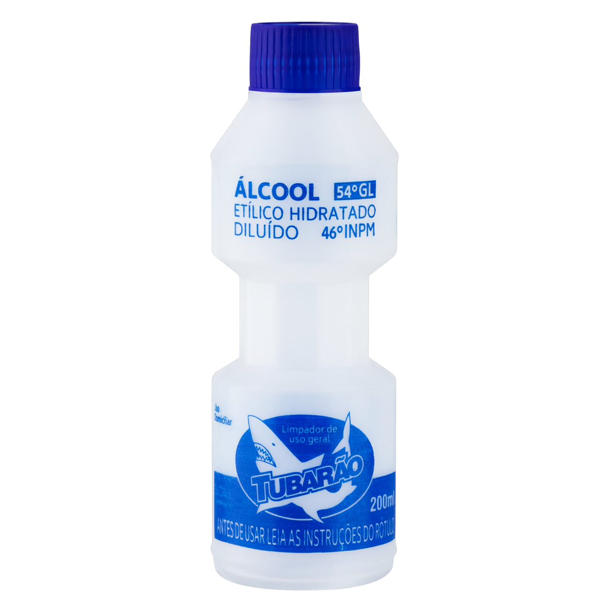 Alcool Liquido Tubarao 200ml