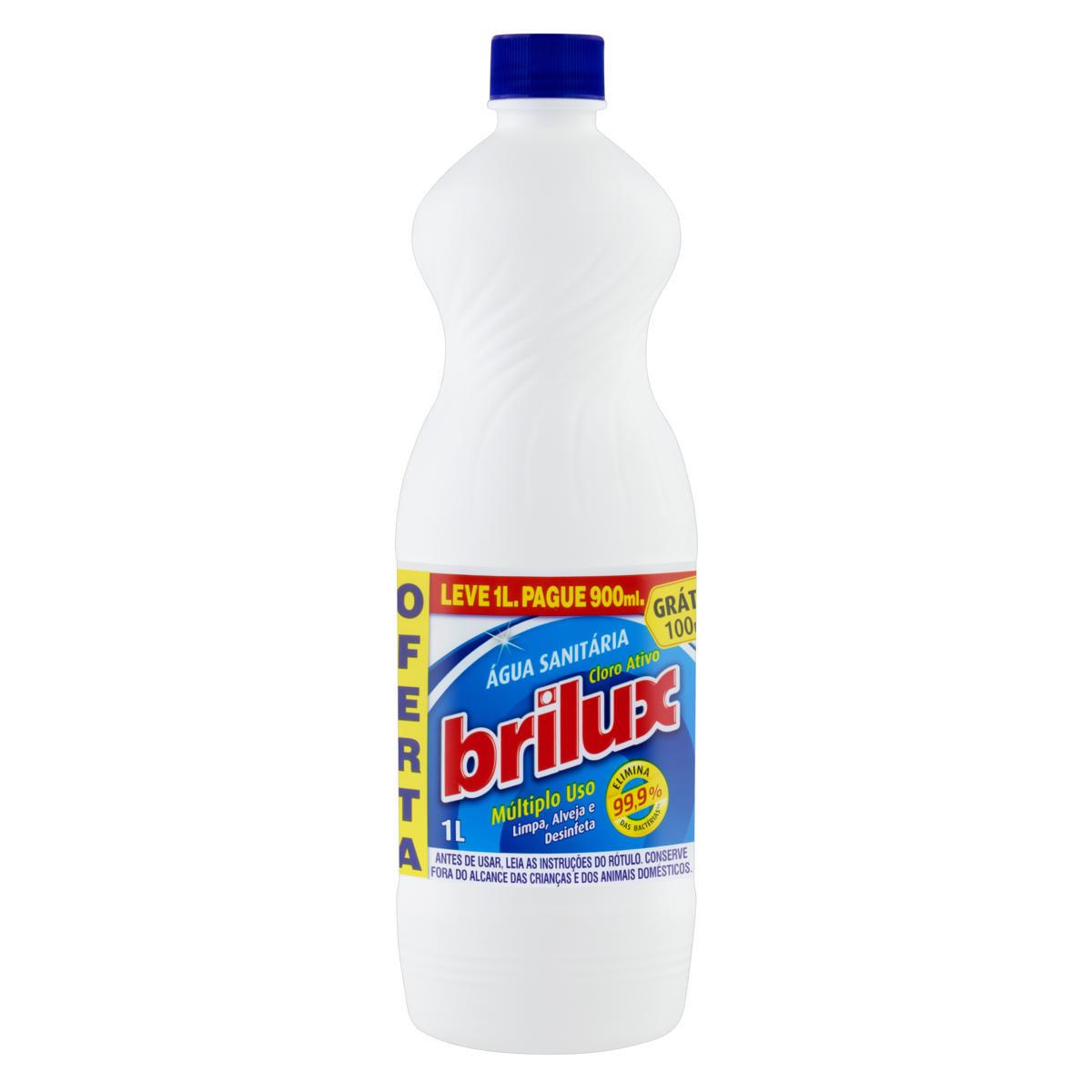 Agua Sanitaria Brilux Lv1l  Pg900ml