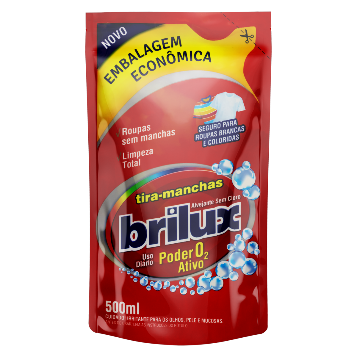 Tira Manchas Liquido Brilux Refil 500ml