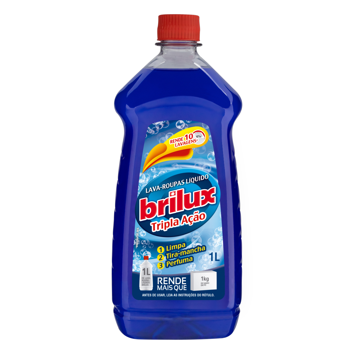 Lava Roupas Liquido Brilux 1l