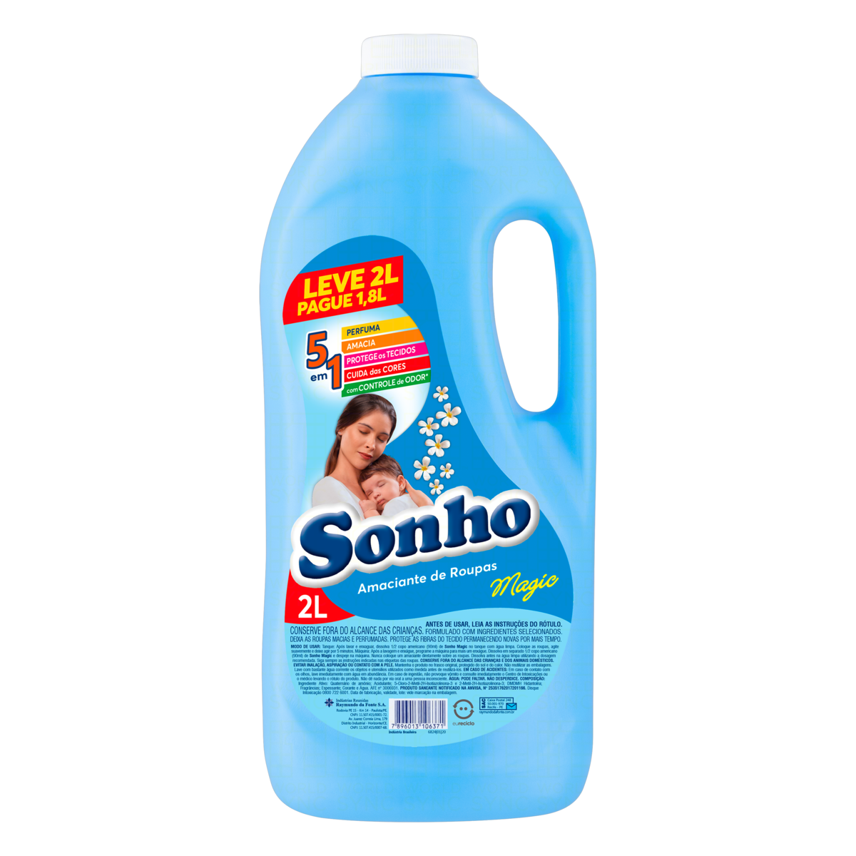 Amaciante Sonho Lv2l Pg1,8l