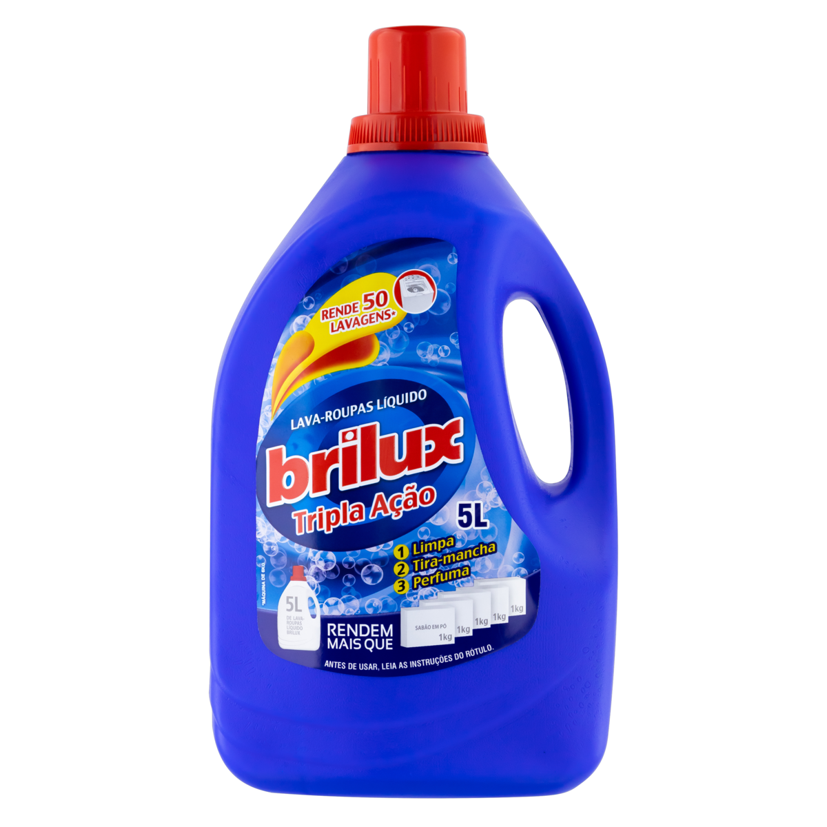 Lava Roupas Liquido Brilux 5l