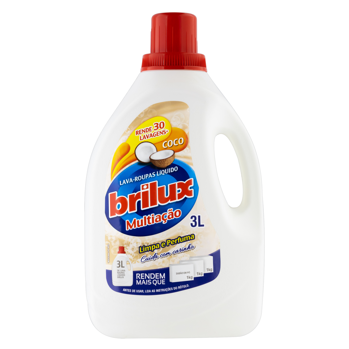 Lava Roupas Liquido Brilux 3l