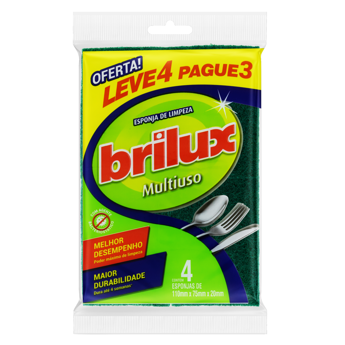 Esponja Brilux Lv4 Pg3