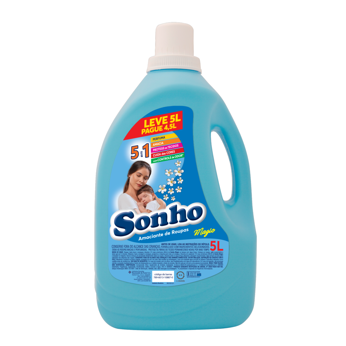 Amaciante Sonho Lv5l Pg4,5l