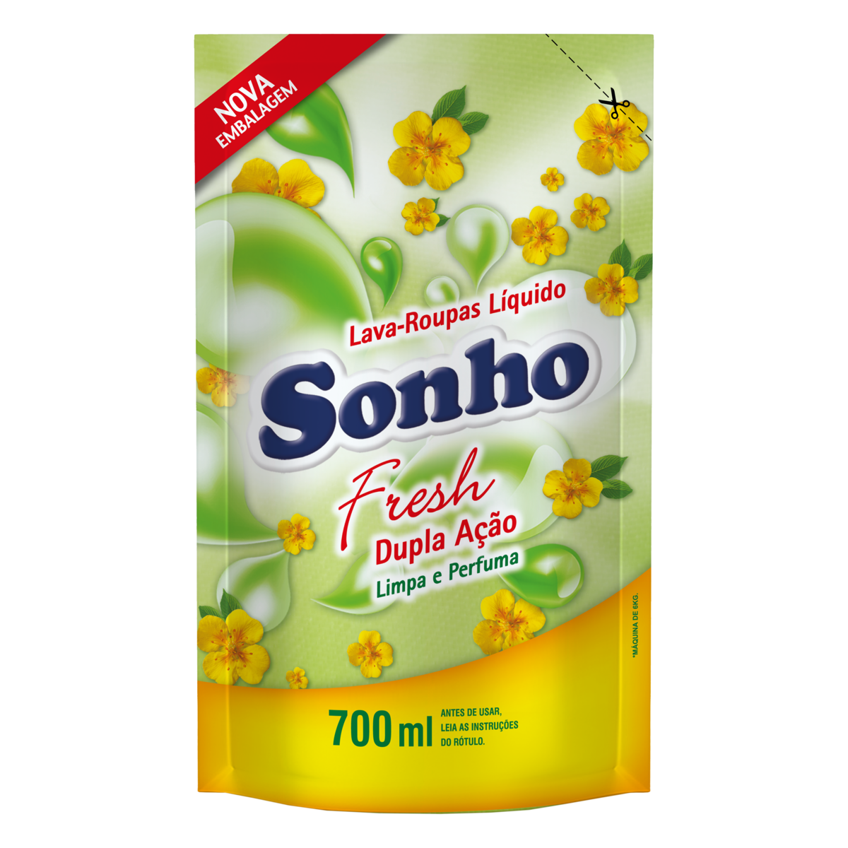 Lava Roupas Liquido Sonho 700ml