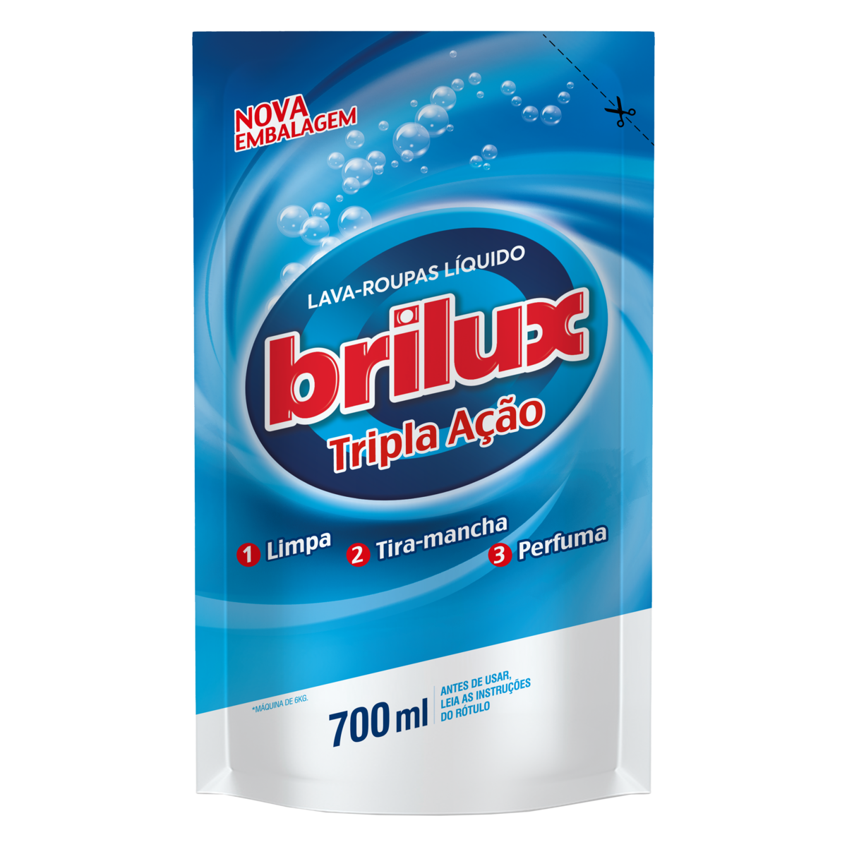 Lava Roupas Liquido Brilux 700ml