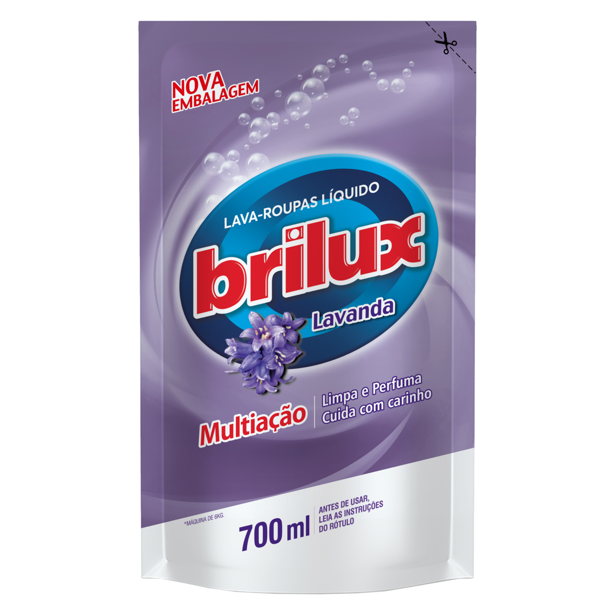Lava Roupas Liquido Brilux 700ml