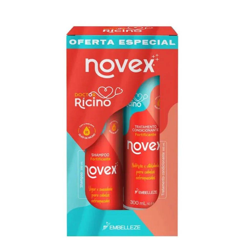 Kit Shampoo+cond Novex 300ml