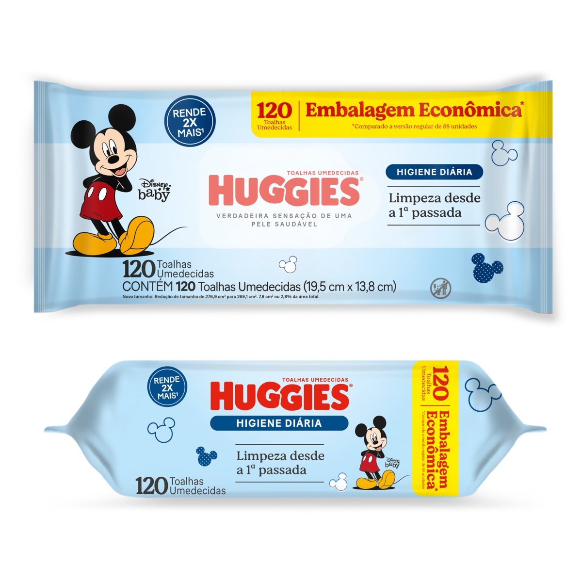 Lencos Umedecido Huggies C/120
