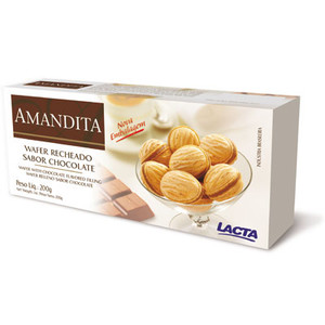 Biscoito Wafer Amandita 200g
