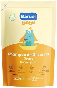 Shampoo Baruel Baby Refil 210ml
