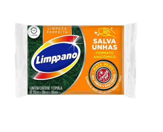 Esponja Salva Unhas Limppano Un