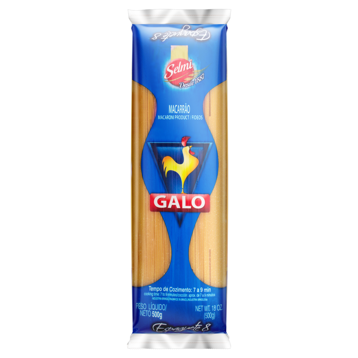 Macarrao Espaguete Galo 500g
