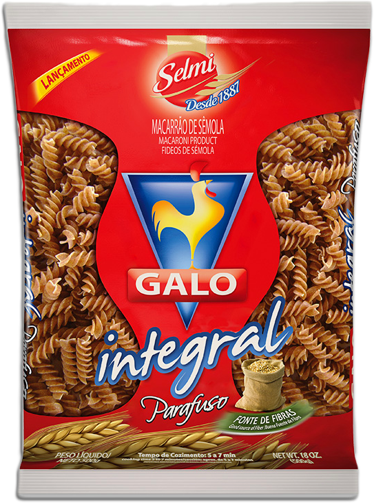 Macarrao Parafuso Galo 500g