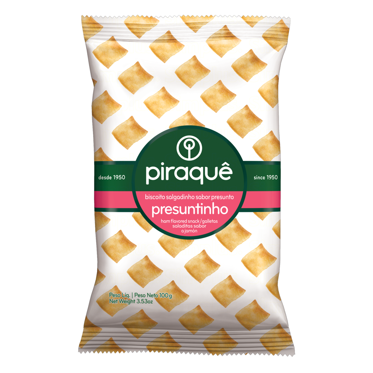 Biscoito Salgadinho Piraque 100g