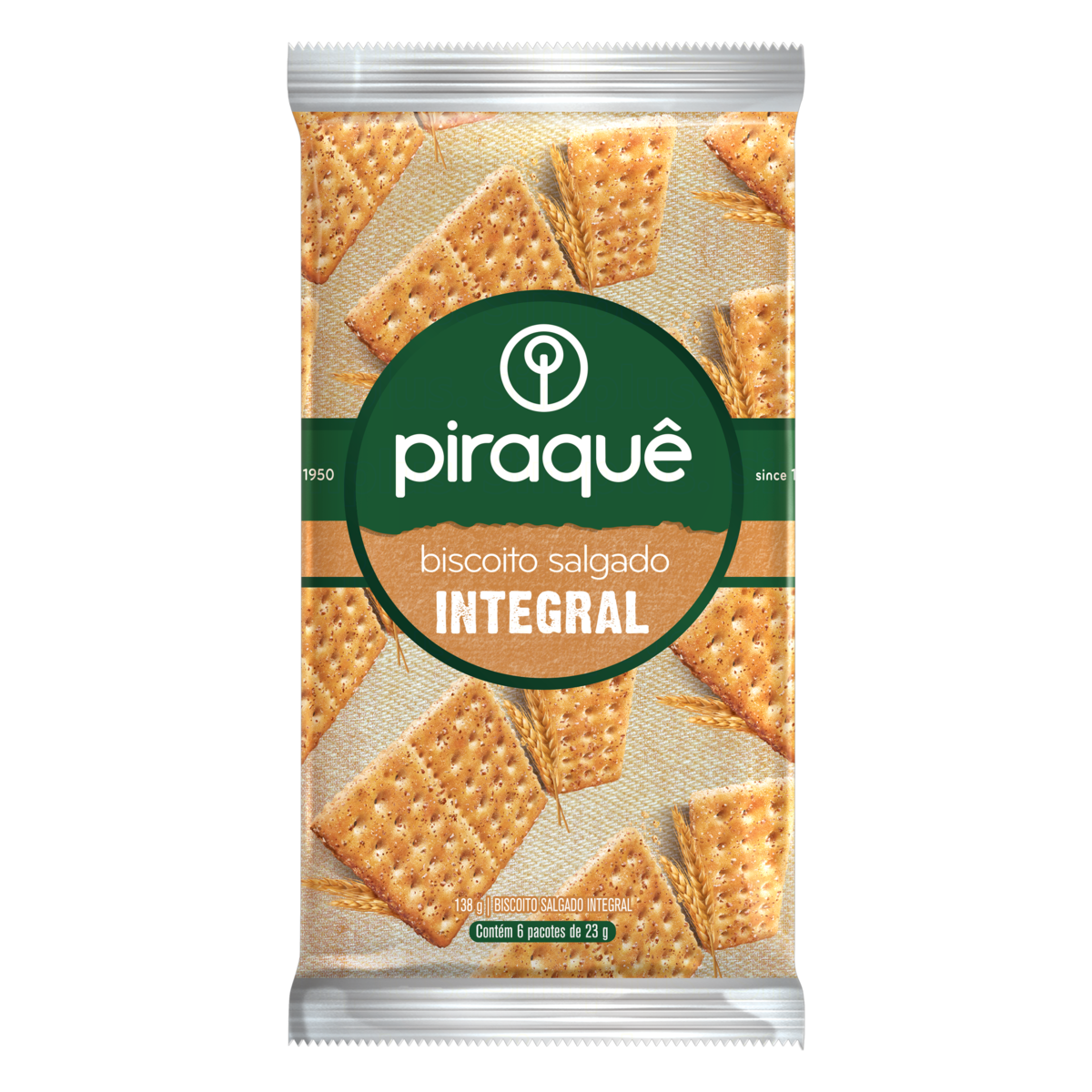 Biscoito Salgado Piraque 138g